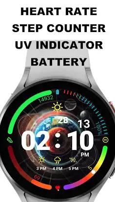 Earth Animated Pro Watch Face screenshot 3