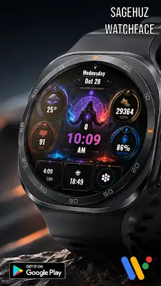 A044 Mystical Magic Watchface screenshot 8