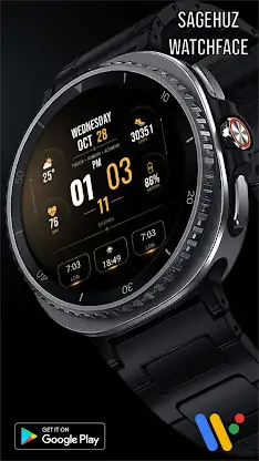 A050 Amoled Watchface screenshot 7