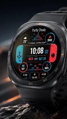 A051 Game Console watchface screenshot 7