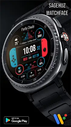 A051 Game Console watchface screenshot 1