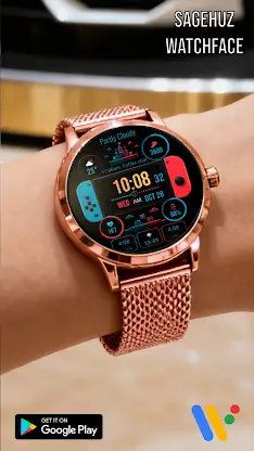 A051 Game Console watchface screenshot 8