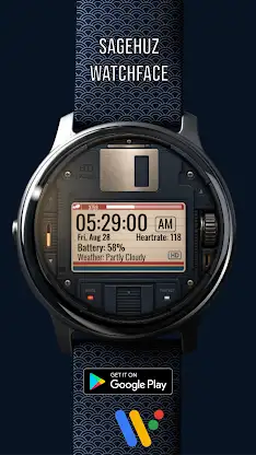 A059 Floppy Disk WatchFace screenshot 4
