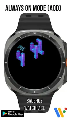 SageHuz 3D Cube Watch Face screenshot 5