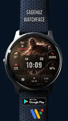 A063 Titan Watchface screenshot 6