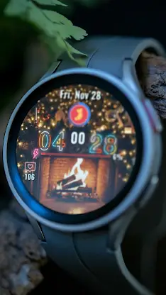 Animated Christmas Fireplace screenshot 6