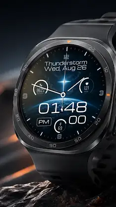 Calm Cross Hybrid Watch Face screenshot 5