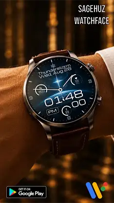 Calm Cross Hybrid Watch Face screenshot 1