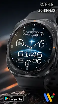 Calm Cross Hybrid Watch Face screenshot 3