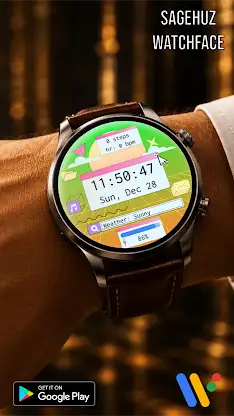 Colorful PC UI Watch Face screenshot 6