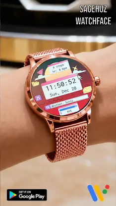Colorful PC UI Watch Face screenshot 2