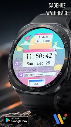 Colorful PC UI Watch Face screenshot 7