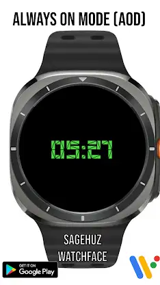 A076 Polygon Tree Watch Face screenshot 3