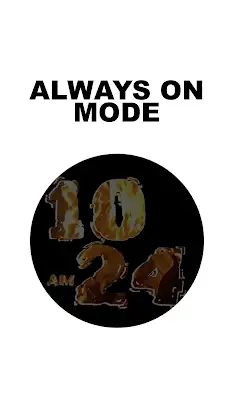A080 Animated Fire Watch Face screenshot 3