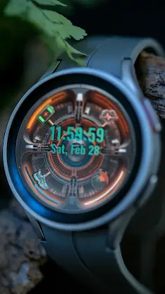 A095 Power Machine Watch Face screenshot 2