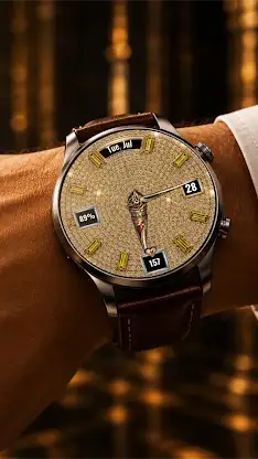 Luxury Diamond Watch Face A107 screenshot 3