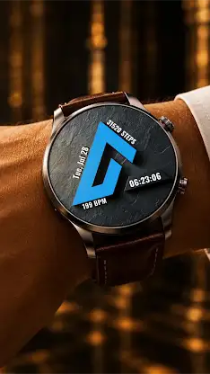 KHIM 3D Geometric Watch Face screenshot 2