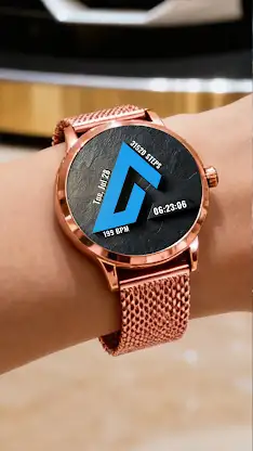 KHIM 3D Geometric Watch Face screenshot 5