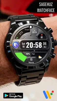 A115 KHIM Tactical Watch Face screenshot 4