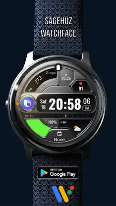 A115 KHIM Tactical Watch Face screenshot 6