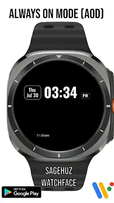 A119 KHIM Digital Watch Face screenshot 7