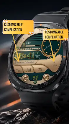 A121 SH Leather Watchface screenshot 6