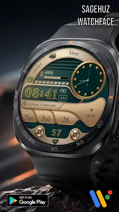 A121 SH Leather Watchface screenshot 4