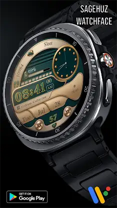 A121 SH Leather Watchface screenshot 1