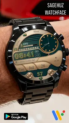 A121 SH Leather Watchface screenshot 3