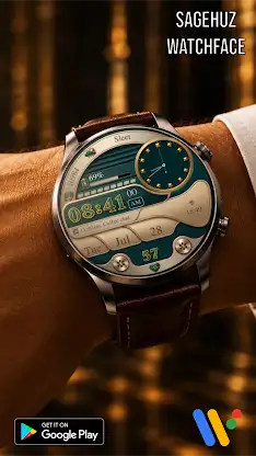 A121 SH Leather Watchface screenshot 7