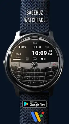A126 circle phone watch face screenshot 8