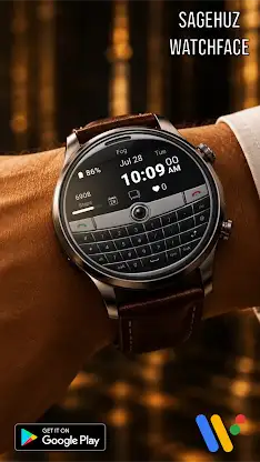 A126 circle phone watch face screenshot 1