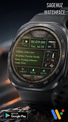 A128 RPG Item watch face screenshot 4