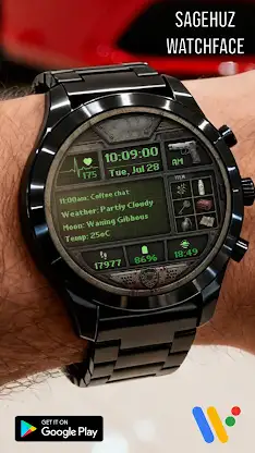 A128 RPG Item watch face screenshot 3
