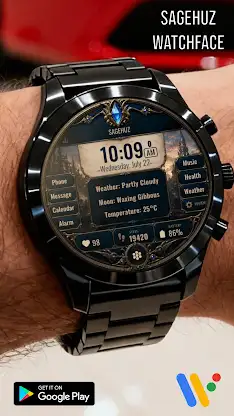 A129 ATB RPG Watchface screenshot 3