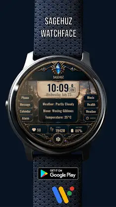 A129 ATB RPG Watchface screenshot 1