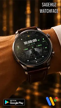 A130 FPS Game WatchFace screenshot 1