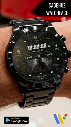 A130 FPS Game WatchFace screenshot 4