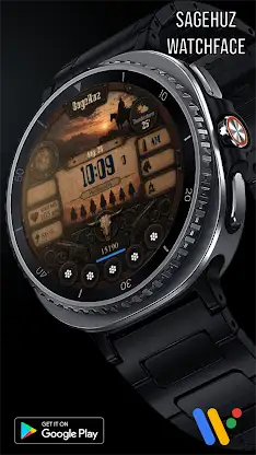 A132 Cowboy Game watchface screenshot 1