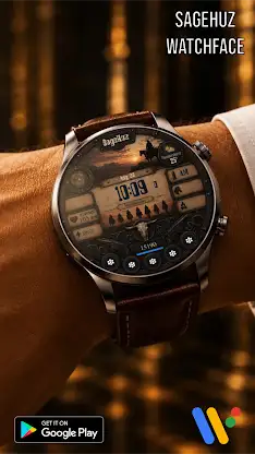 A132 Cowboy Game watchface screenshot 7