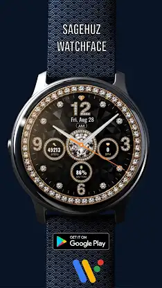 A134 Diamond Watch Face screenshot 3