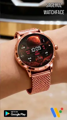 A136 Mars Watch Face screenshot 3
