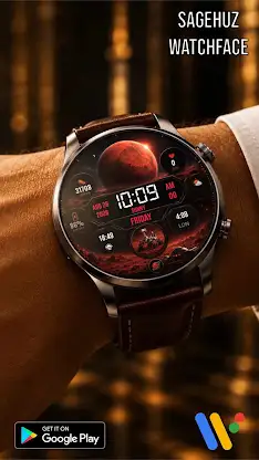 A136 Mars Watch Face screenshot 5