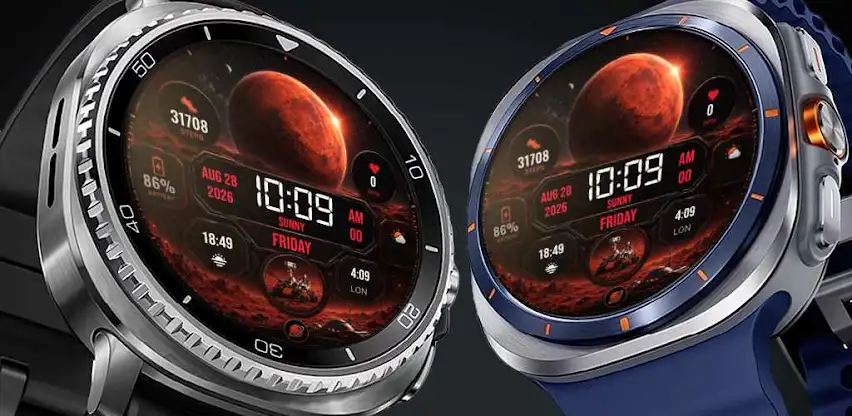 A136 Mars Watch Face screenshot 8