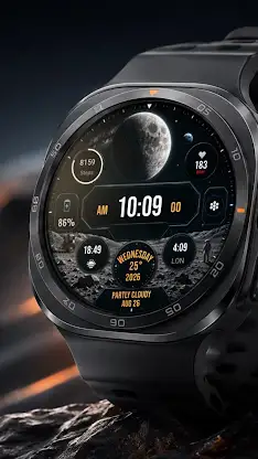 A138 Moon Watchface screenshot 7