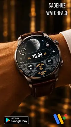 A138 Moon Watchface screenshot 5