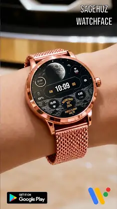 A138 Moon Watchface screenshot 1