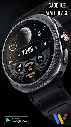 A138 Moon Watchface screenshot 8