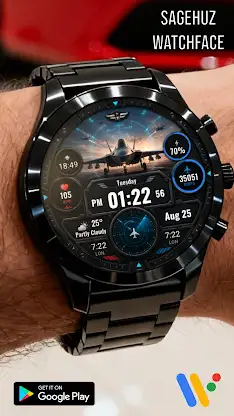A140 Air Force Watchface screenshot 7