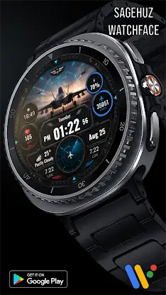 A140 Air Force Watchface screenshot 4